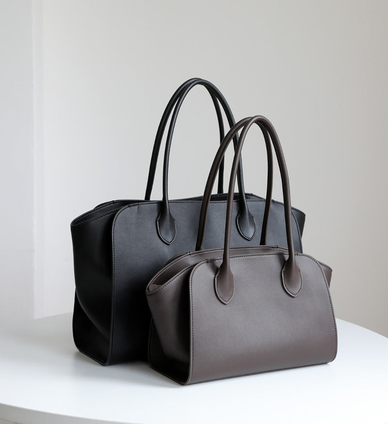 マルゴー風バッグ マルロー風 10 12 15インチ 本革レザー トートバッグ