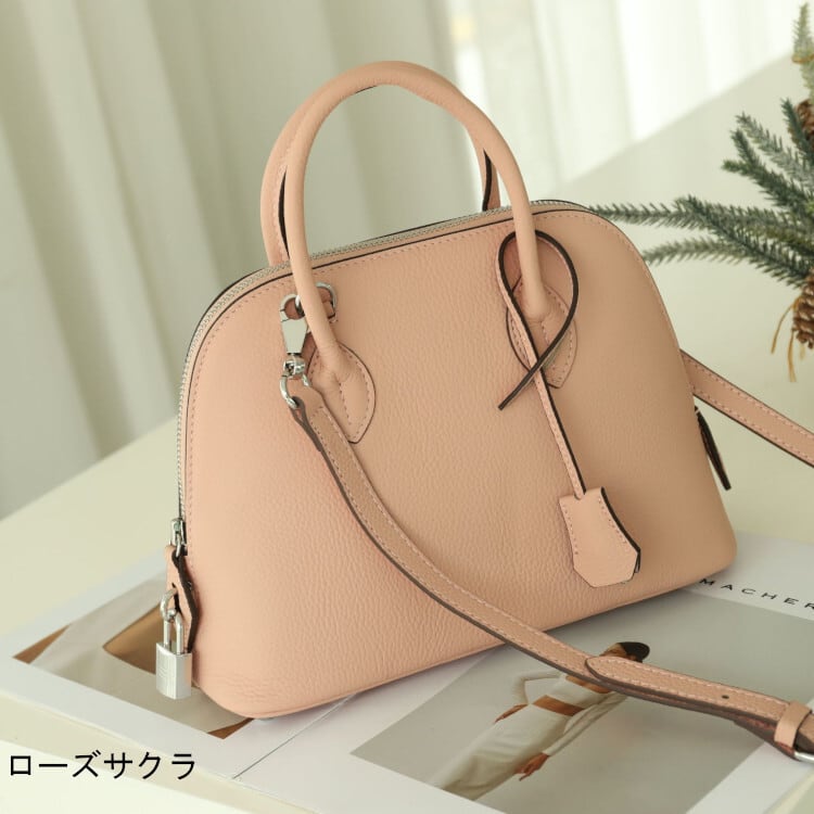 本革ブガッティバッグ 1923 エトゥープ 黒 27cm