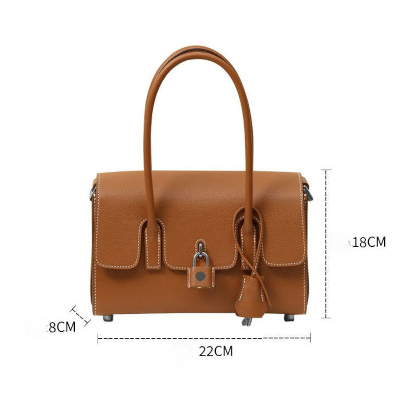 本革ショルダーバッグ 鍵付きバッグ ブガッティバッグ 黒 ゴールド エトゥープ グレー