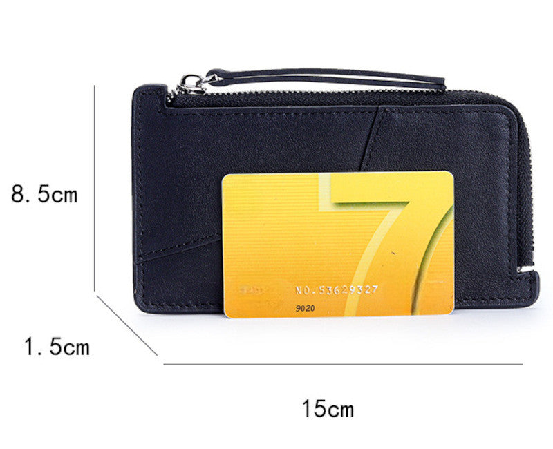 薄型財布 ラウンドファスナー レディース 本革二つ折り財布 本革コインケース 黒 ピンク グレー ブルー