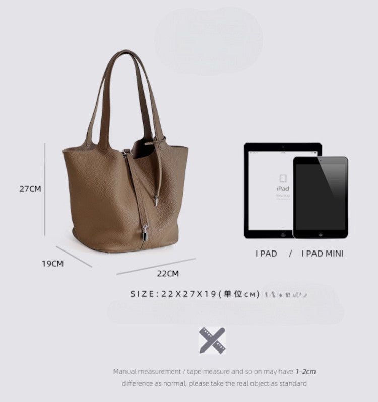 キューブバッグ 本革 ショルダーバッグ レディース エトゥープ バイカラー