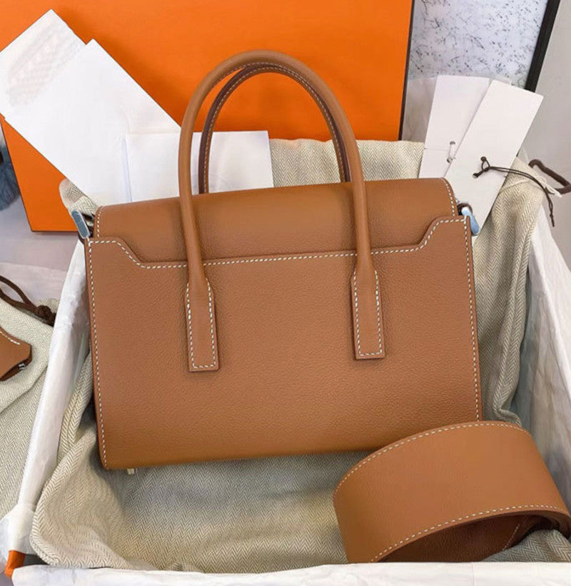 本革ショルダーバッグ 鍵付きバッグ ブガッティバッグ 黒 ゴールド エトゥープ グレー