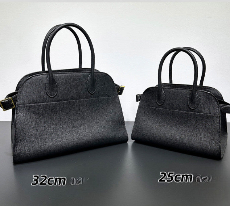 サイドベルト本革トートバッグ 10 12インチ 2wayタイプバック ブラック トープ エクリュ