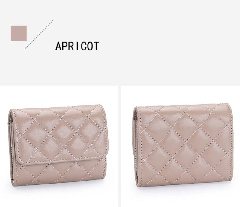 羊革財布 ラムスキン財布 マトラッセ財布 本革二つ折り財布 ファスナー付 黒 ピンク ベージュ ネイビー グレー