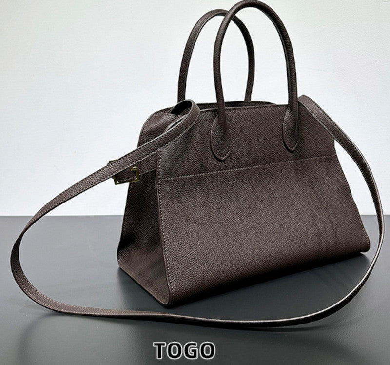 サイドベルト本革トートバッグ 10 12インチ 2wayタイプバック ブラック トープ エクリュ