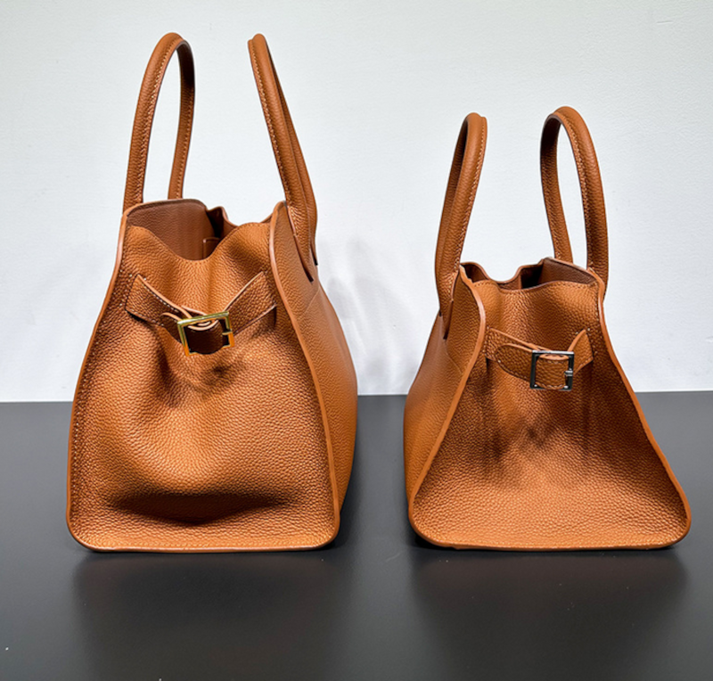 サイドベルト本革トートバッグ 10 12インチ 2wayタイプバック ブラック トープ エクリュ