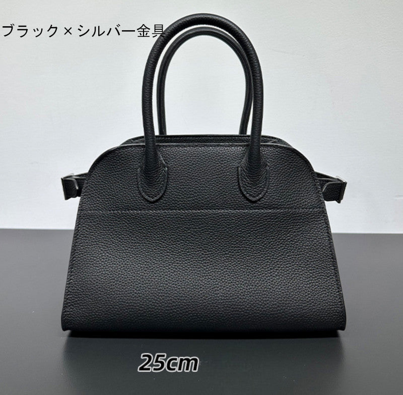 サイドベルト本革トートバッグ 10 12インチ 2wayタイプバック ブラック トープ エクリュ
