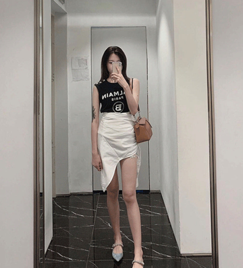 2wayショルダーバッグ スモール 本革 肩掛けポーチ ブラウン グレー レディース