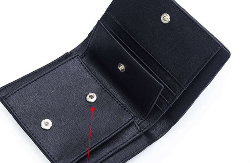 羊革財布 ラムスキン財布 本革二つ折り財布 黒 ピンク ベージュ マトラッセ