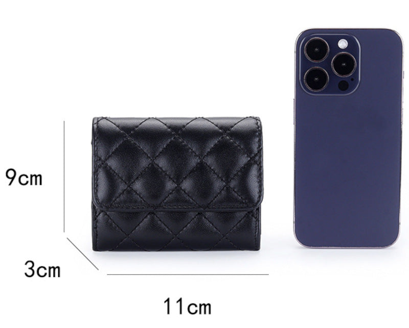 羊革財布 ラムスキン財布 マトラッセ財布 本革二つ折り財布 ファスナー付 黒 ピンク ベージュ ネイビー グレー