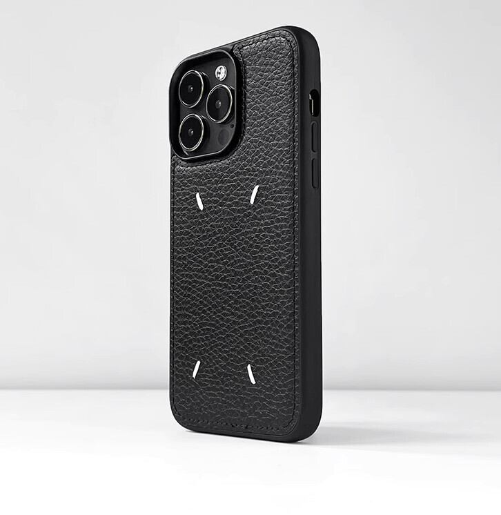 マルジェラスマホケース　iPhone12対応 メゾン マルジェラ iPhone15/14/13ProMax 13Pro 13ケース 4ステッチ