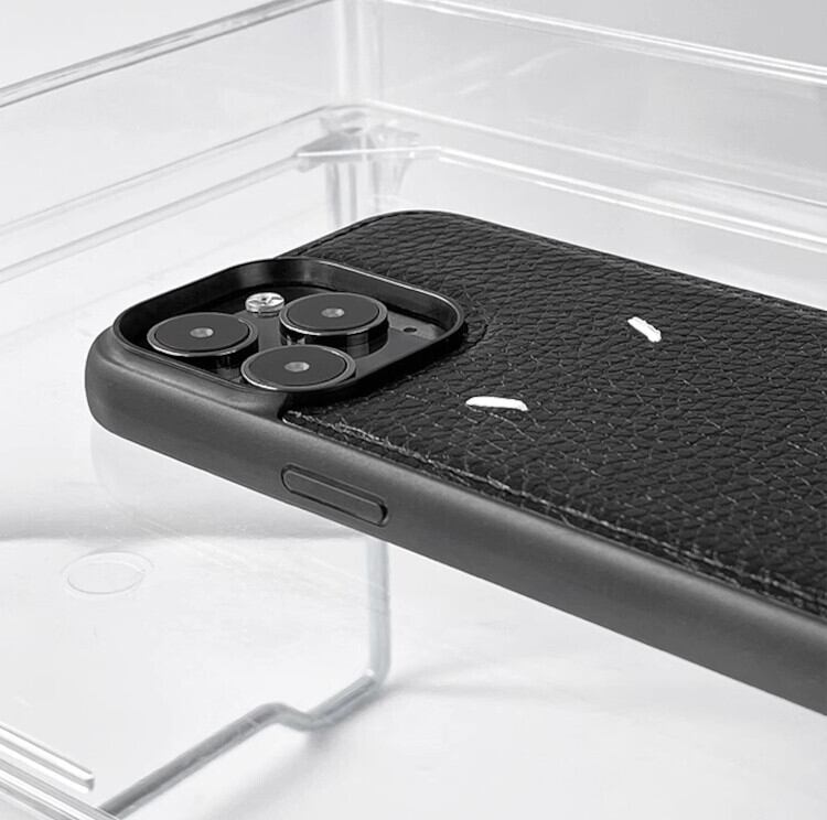 本革iphoneケース スリーフォールド風 マルジェラ風 iphone12 iphone